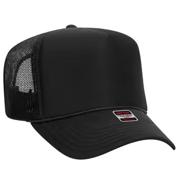 Solid Color Trucker Hat + 1 patch