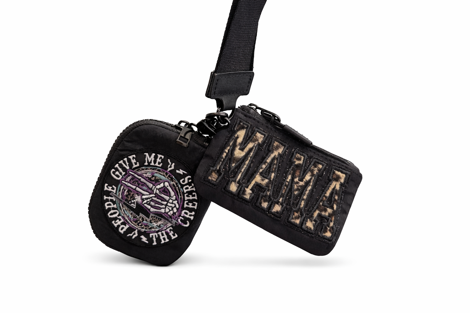 Wristlet with 2 patch