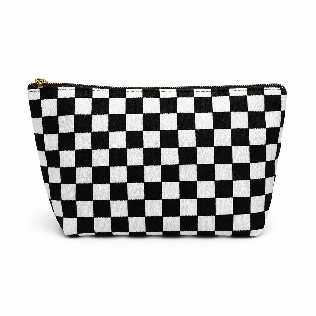 Makeup bags with 2 patches