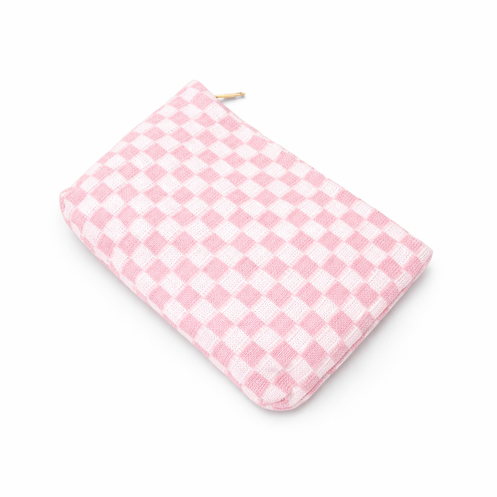 Makeup bags with 2 patches