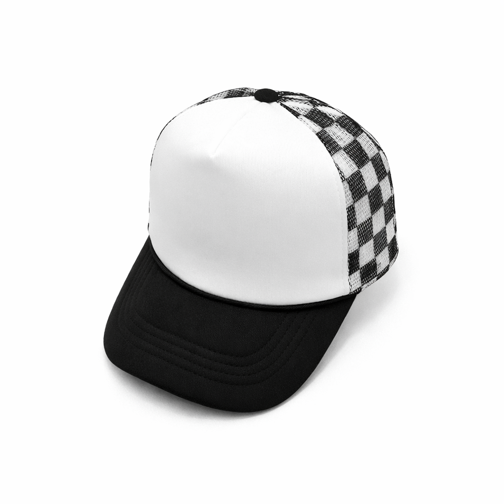 Mesh Design Trucker Hat + 1 patch